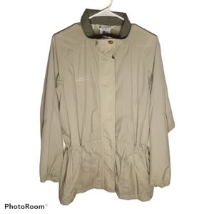 Columbia Nylon Zip Up Lightweight Jacket